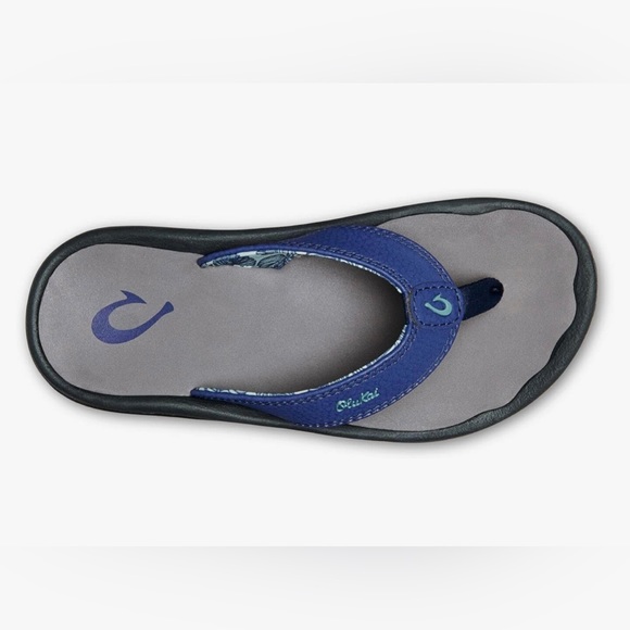 VGUC Sz. 9/10  OLUKAI Ohana Boy's Beach Sandals, Quick-Dry Flip-Flop - Picture 3 of 11